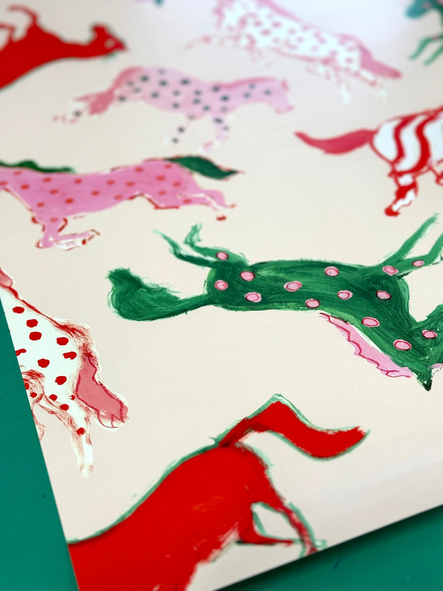 Whimsical Horses Wrapping Paper