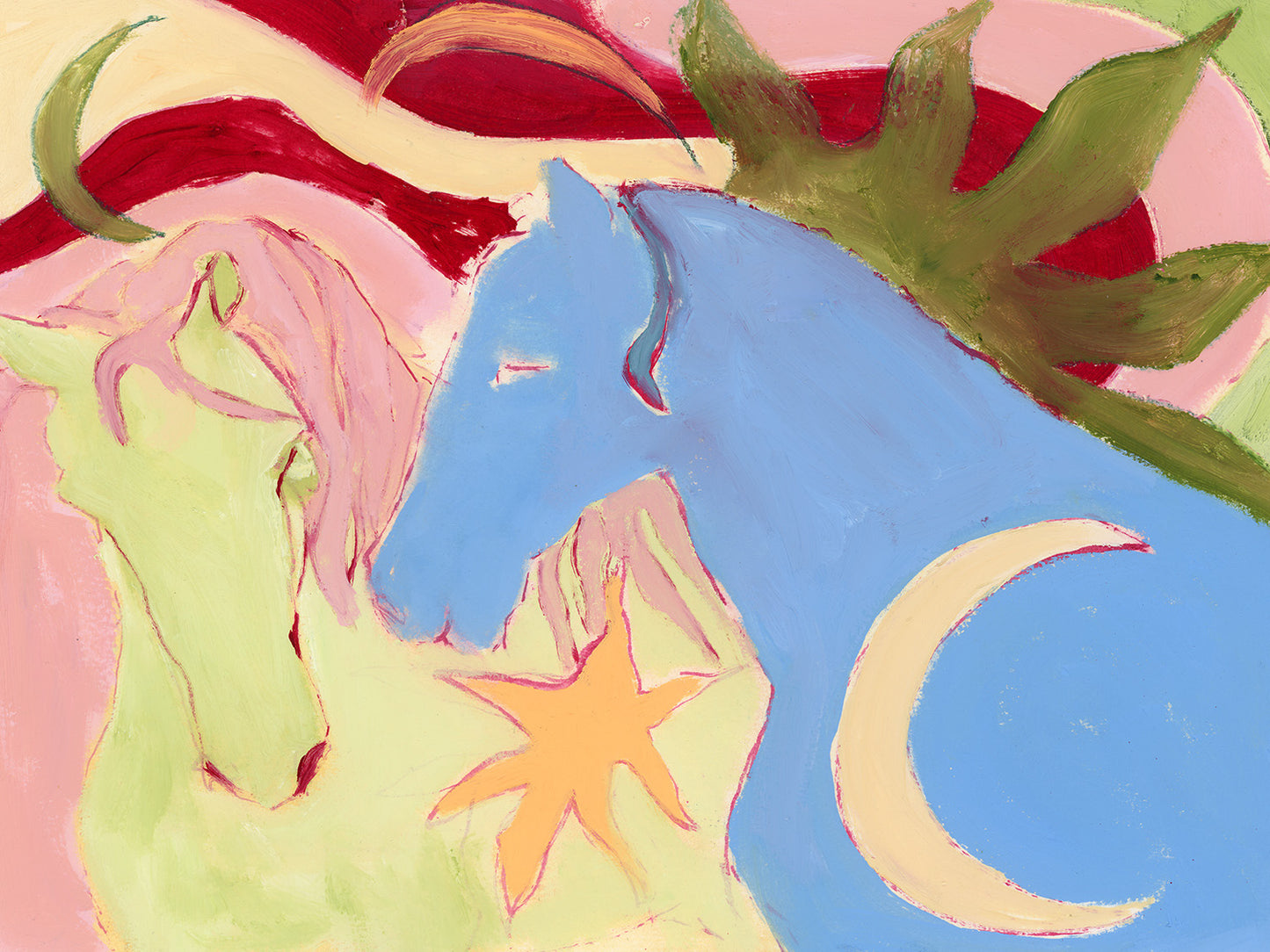 Two Horse Lovers
