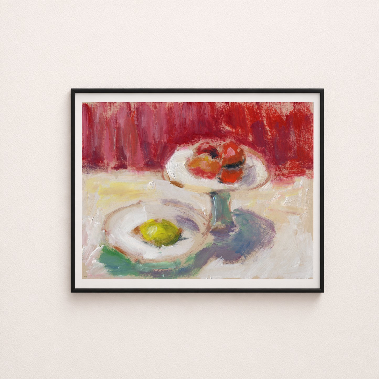 Bonnard's Fruit Bowl