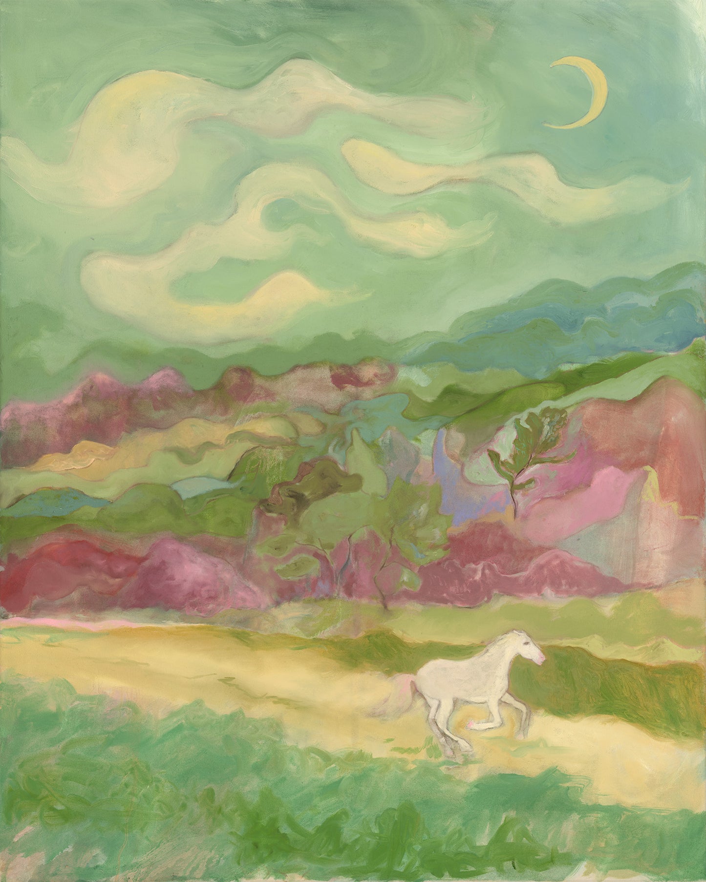 Niamh's wild horse (Price on Request not sold)