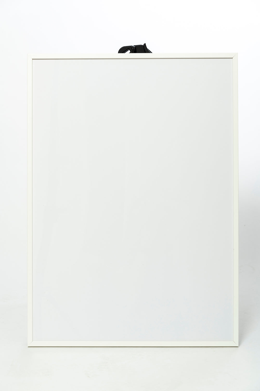 White Frame with Plexiglass