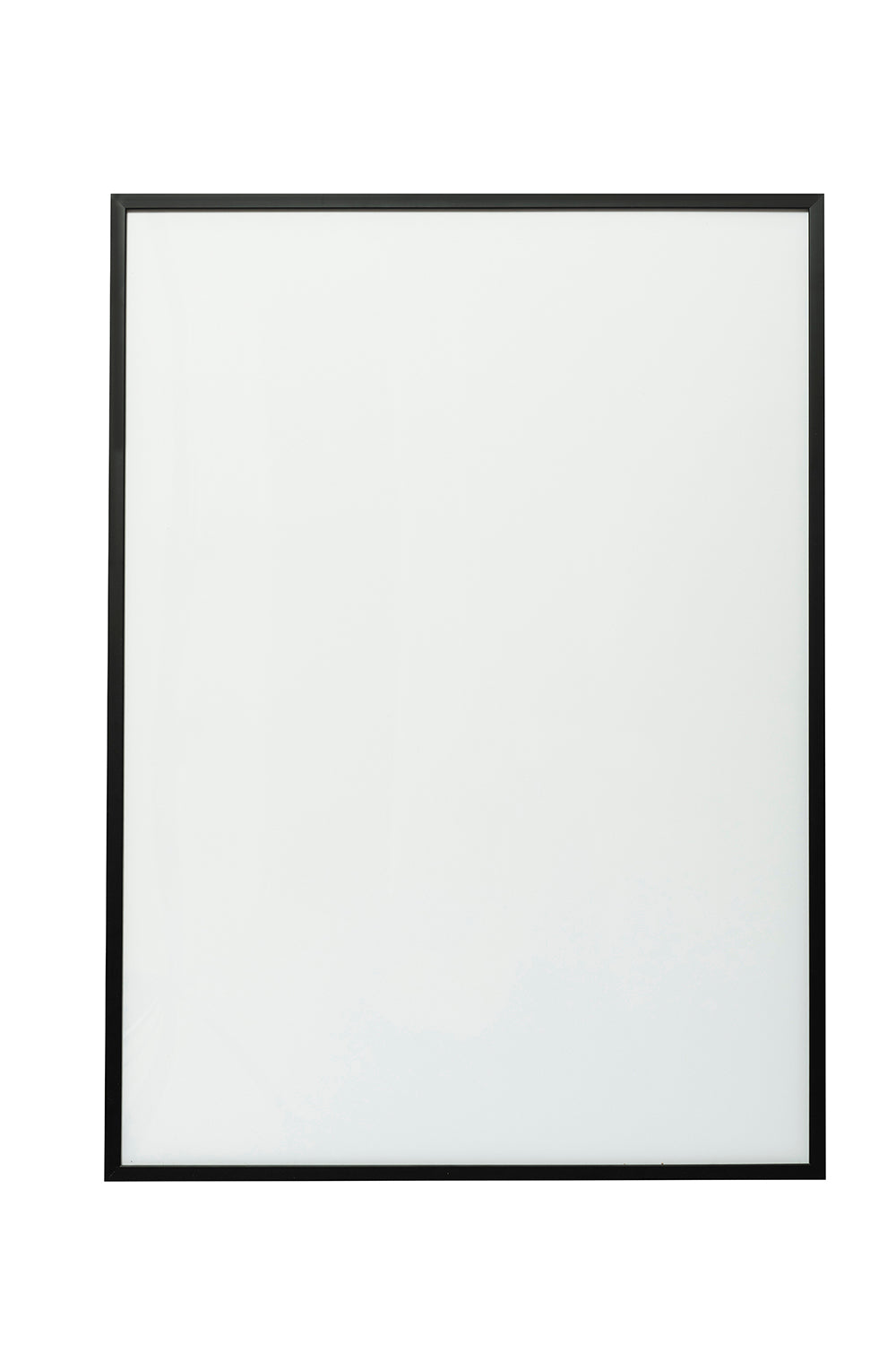 Black Frame with Plexiglass