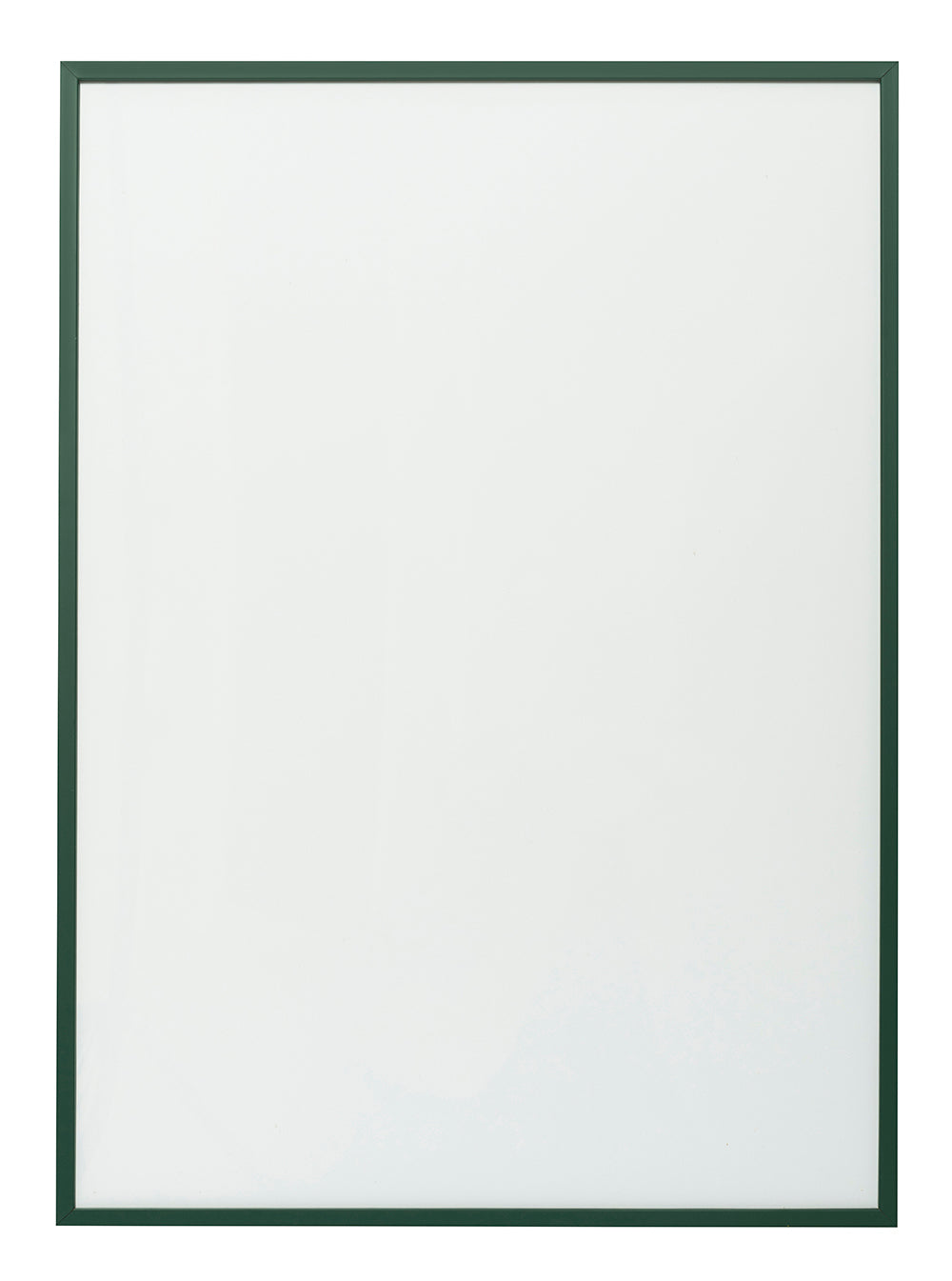 Green Frame with Plexiglass
