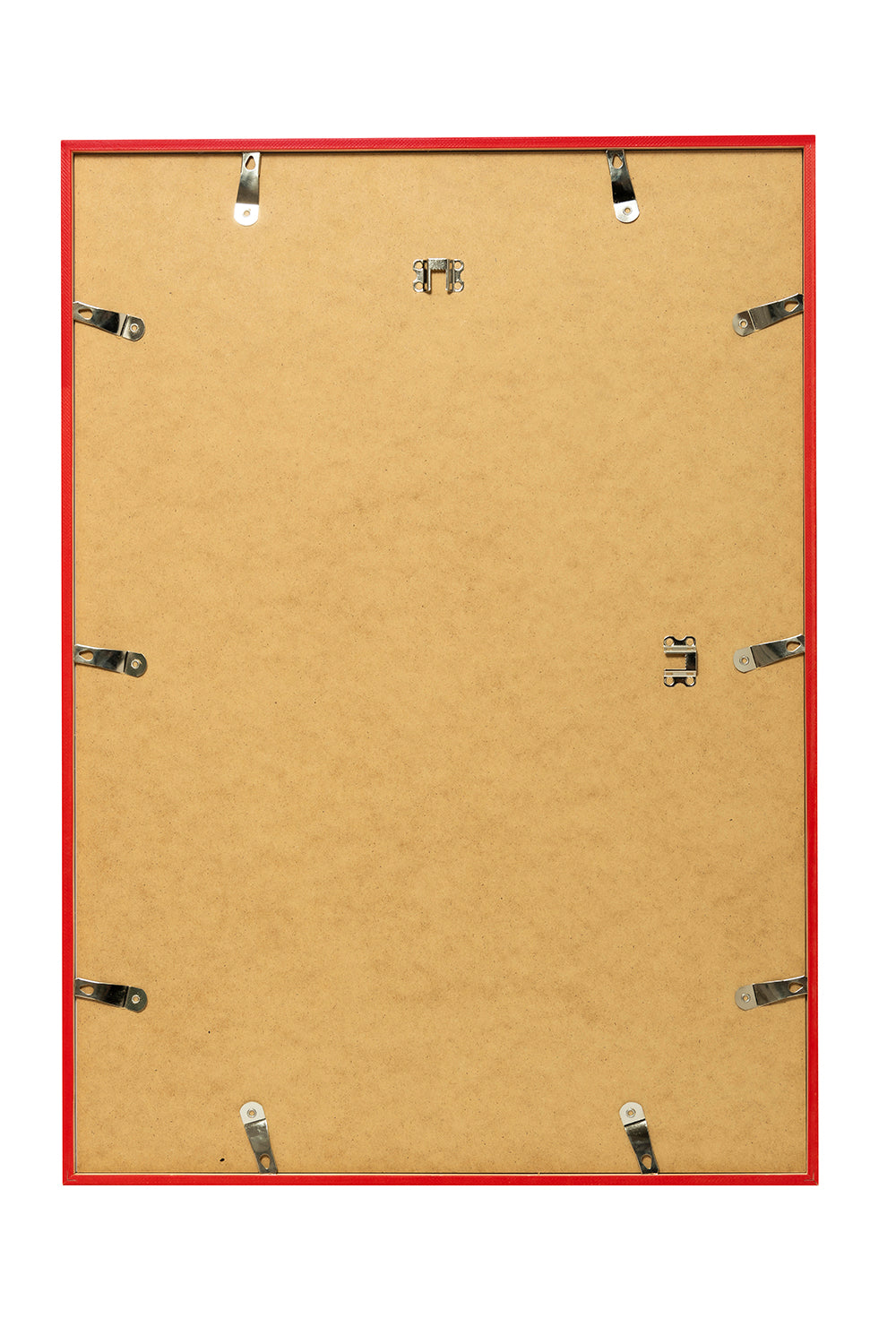 Red Frame with Plexiglass