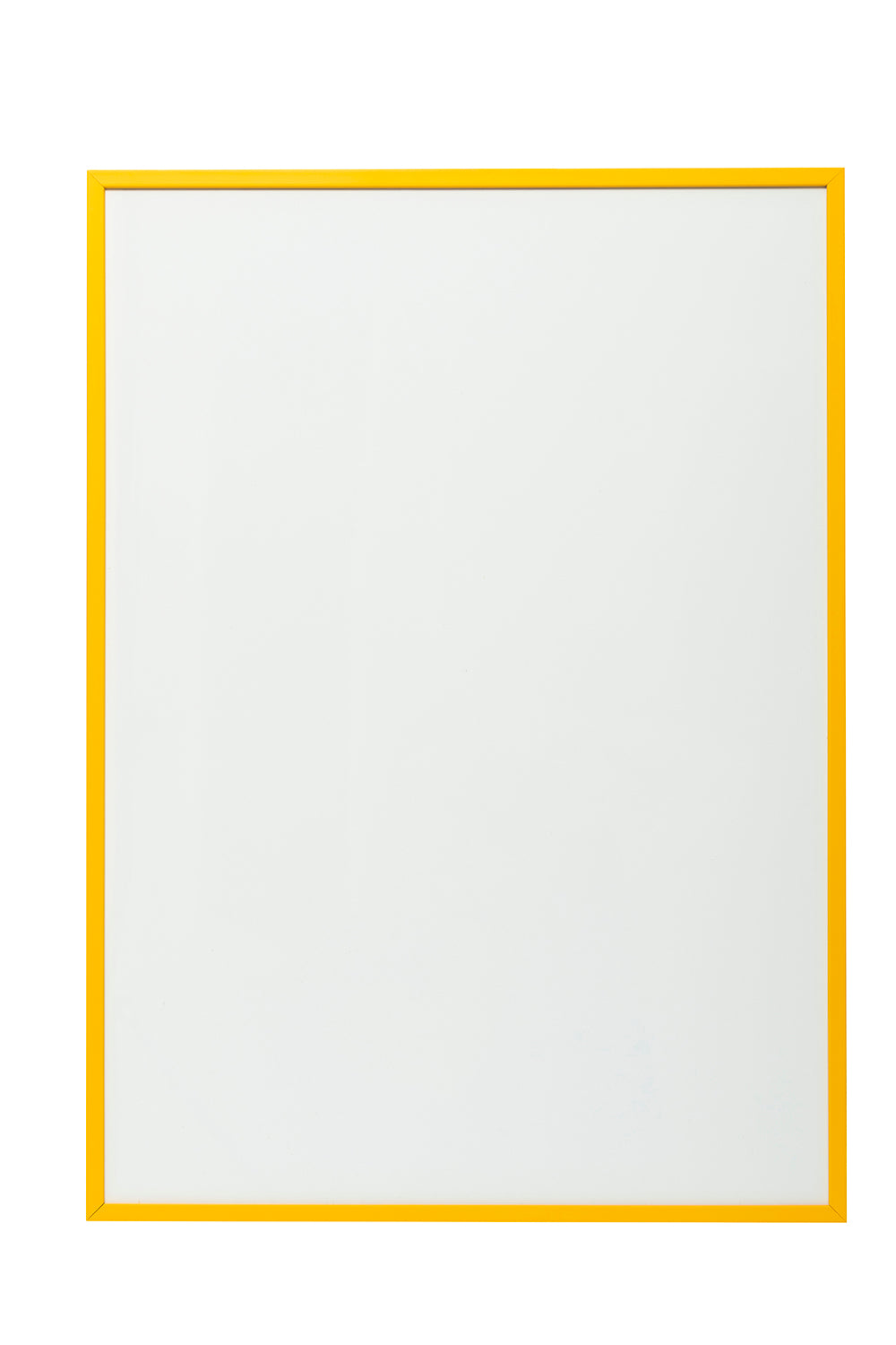 Yellow Frame with Plexiglass