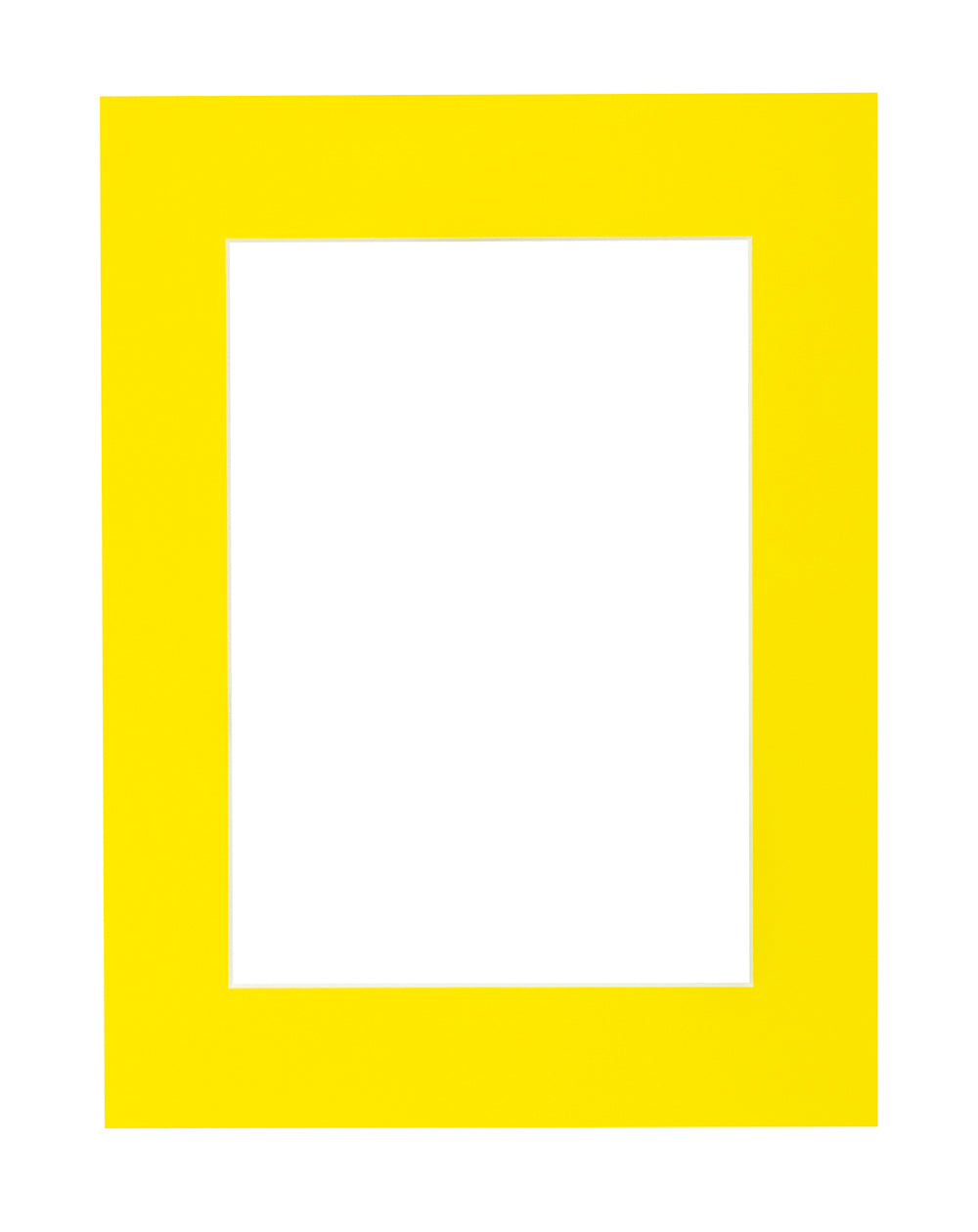 Lemon Yellow Passepartout