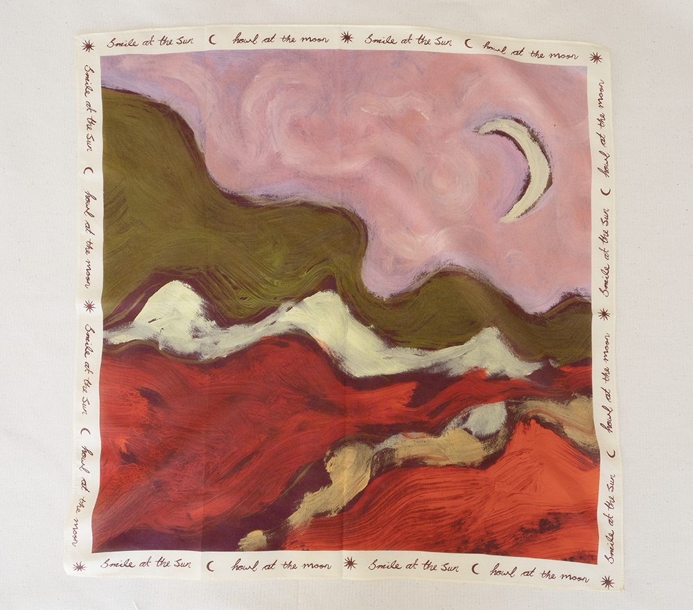 Red Sky at night limited edition scarf