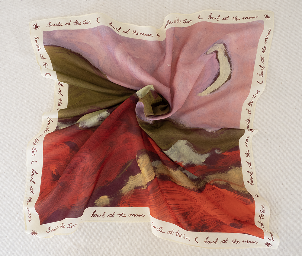 Red Sky at night limited edition scarf