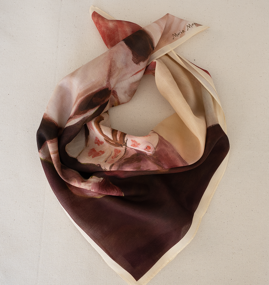 Whispers at closing limited edition scarf