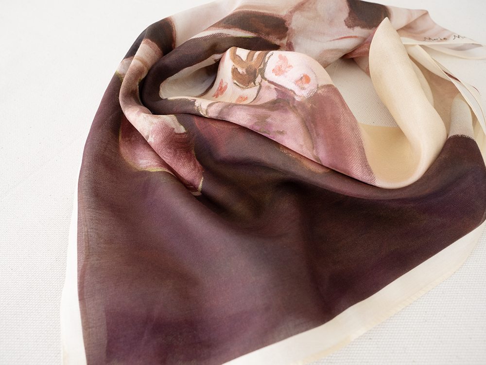 Whispers at closing limited edition scarf
