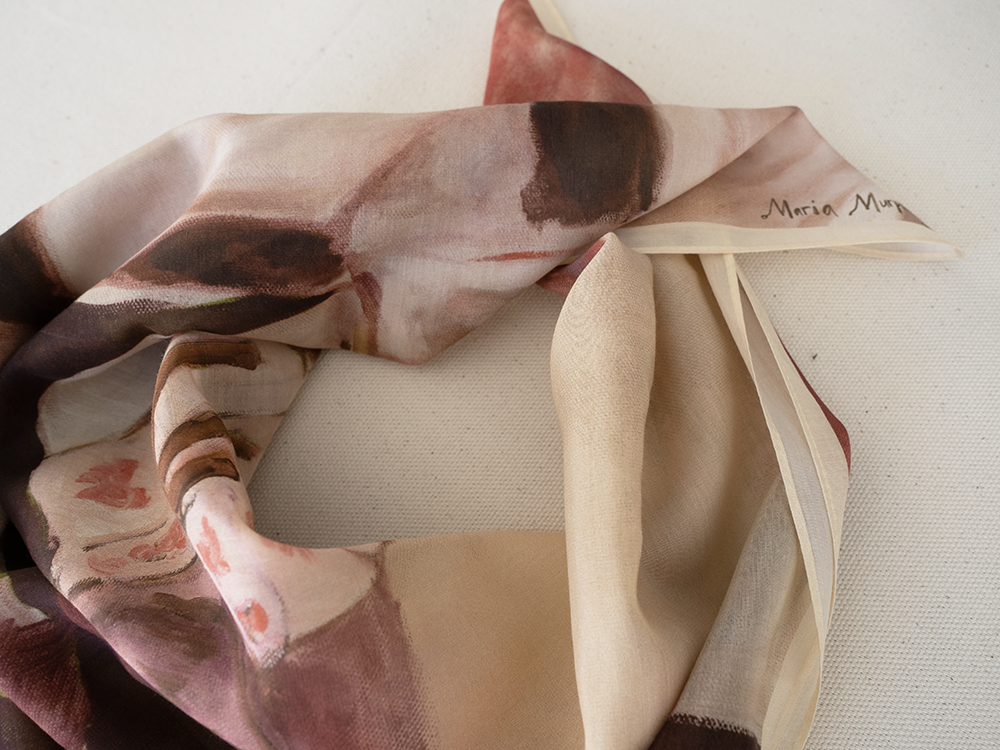 Whispers at closing limited edition scarf