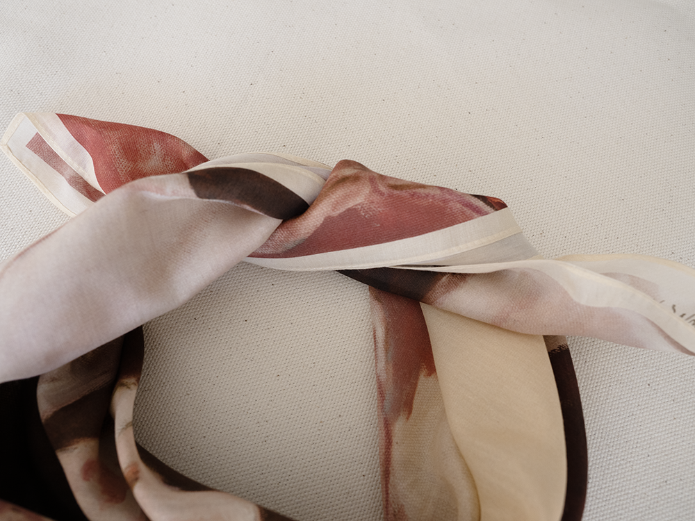 Whispers at closing limited edition scarf