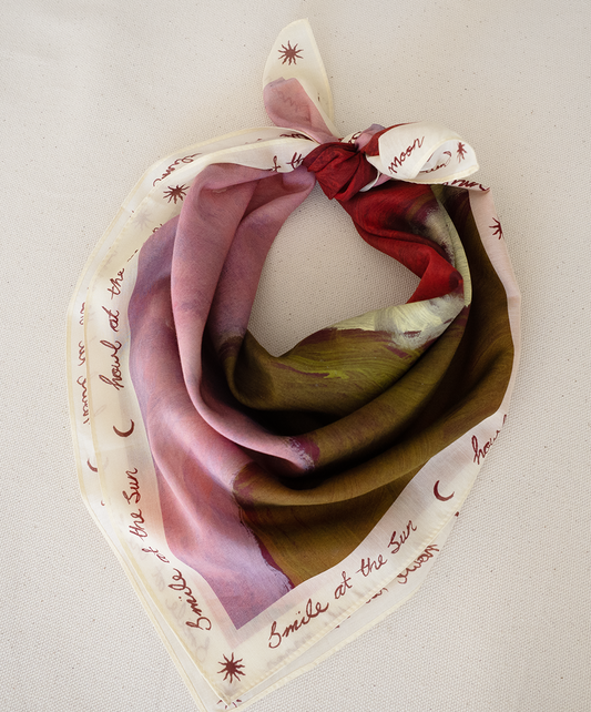 Red Sky at night limited edition scarf