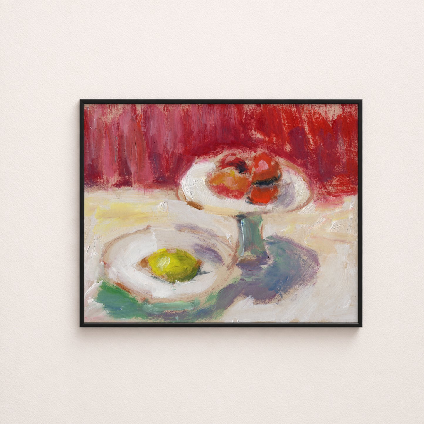 Bonnard's Fruit Bowl
