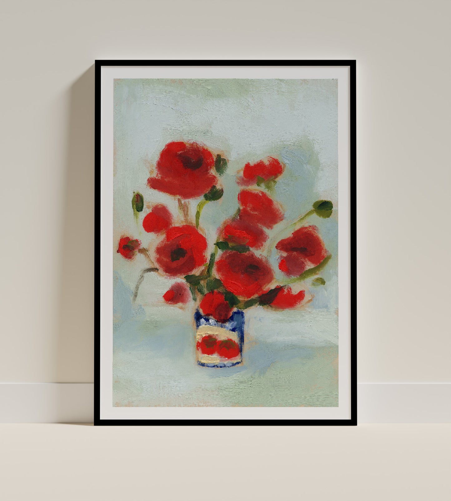 Can of flowers