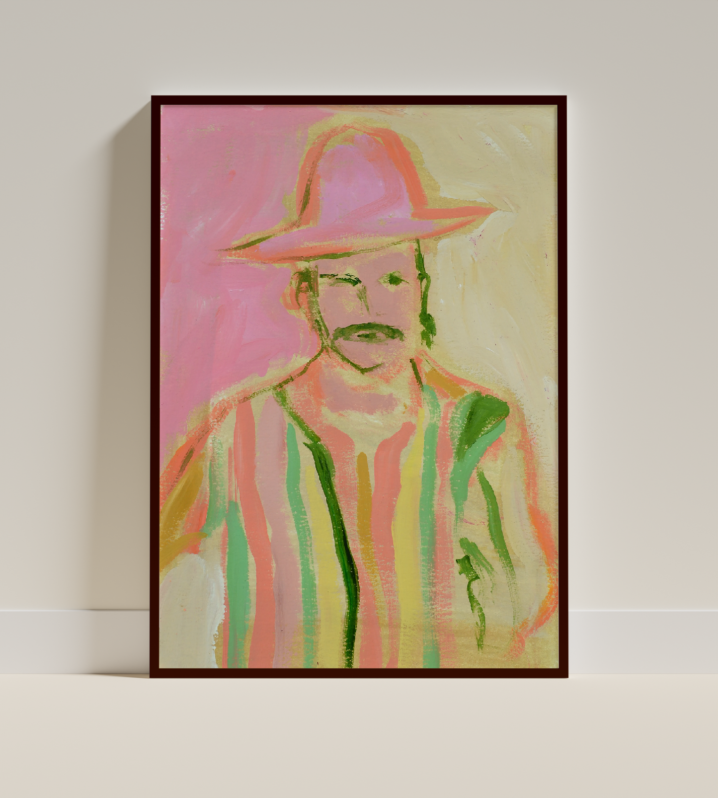 Pink Hat Man