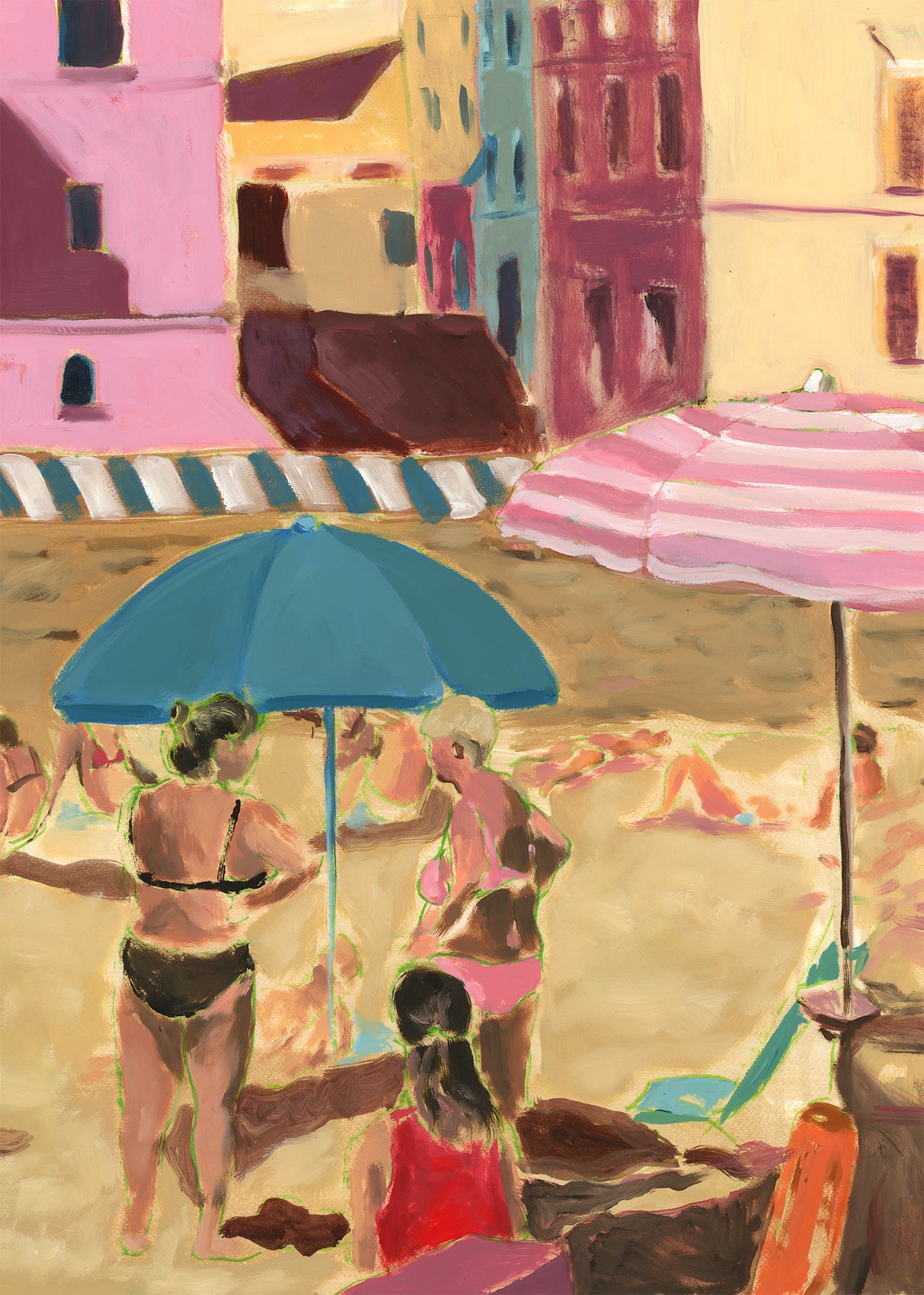 Italian tan lines
