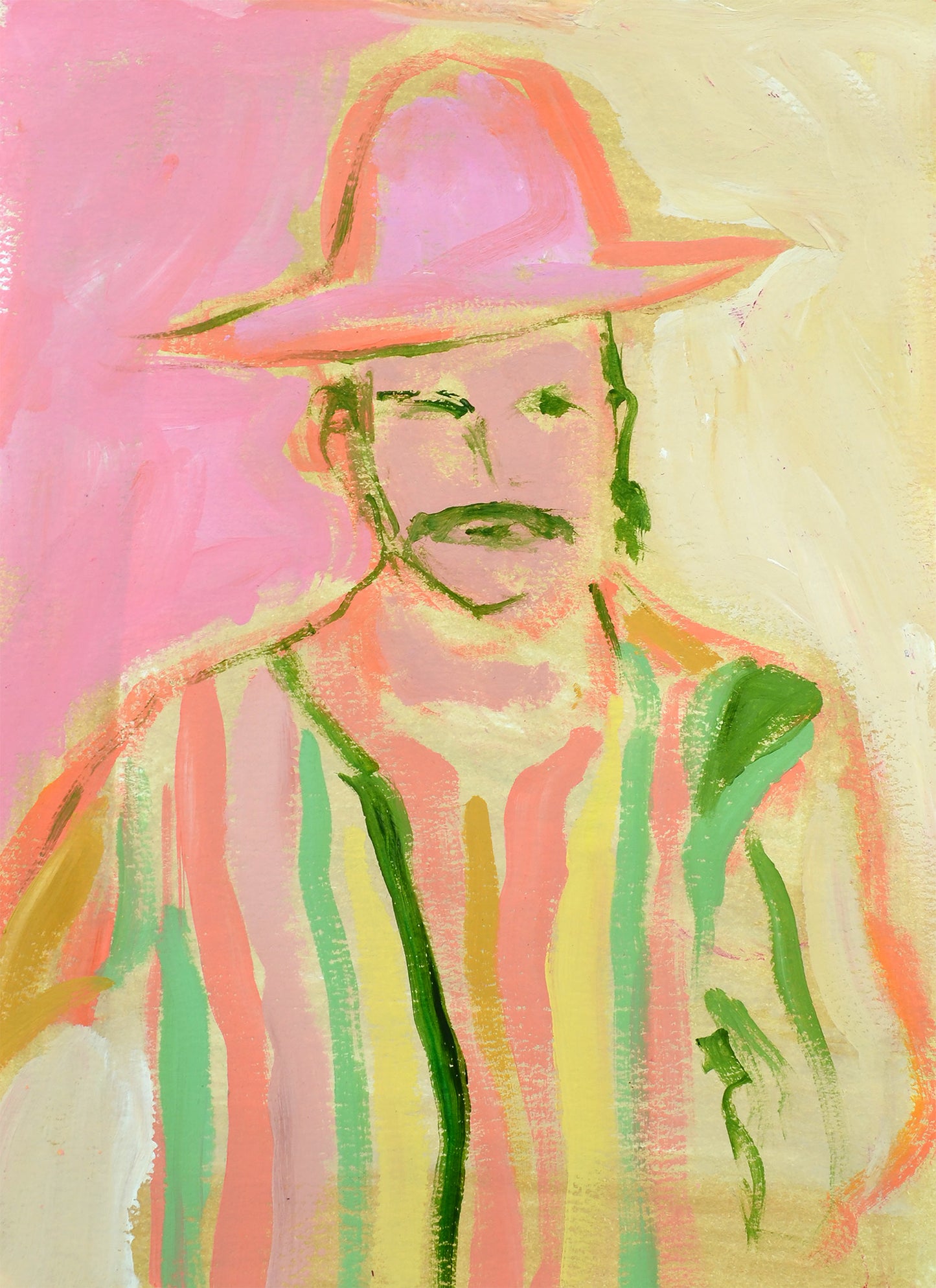 Pink Hat Man